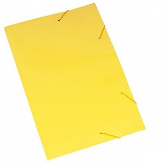 PASTA PAPELAO ELASTICO POLYCART - AMARELO