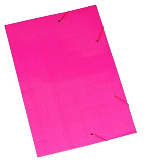 PASTA PAPELAO ELASTICO POLYCART - ROSA