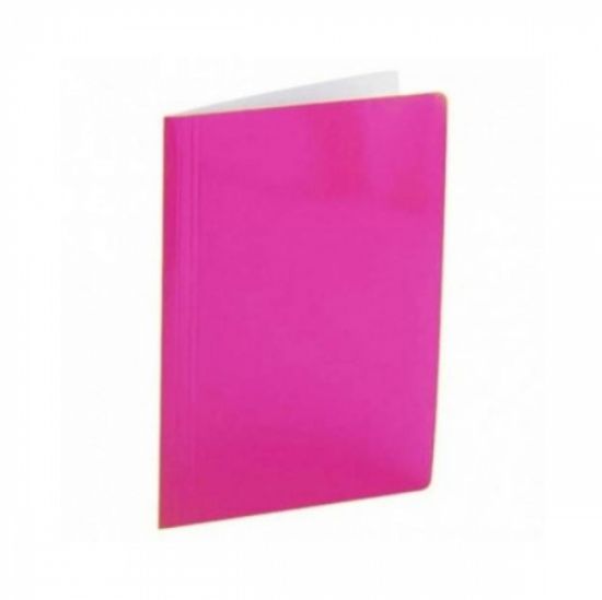 PASTA PAPELAO GRAMPO POLYCART - ROSA