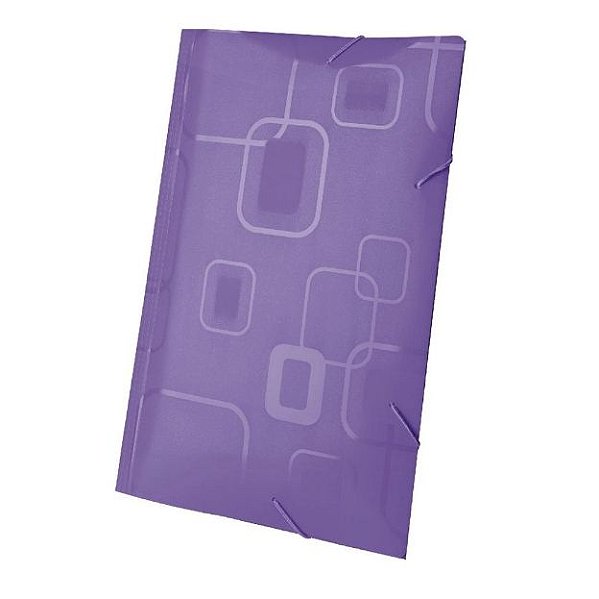 PASTA DELLO A4 DELLOFINE PLAST FOSCA - ROXA