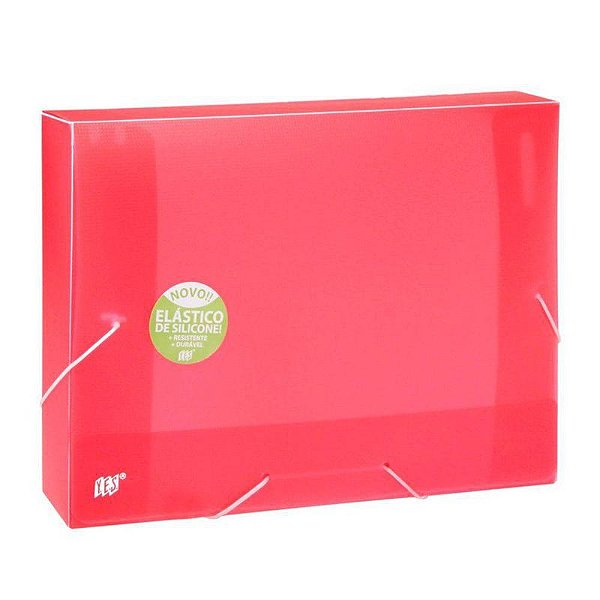 PASTA YES PLAST OFICIO 40MM - VERMELHO