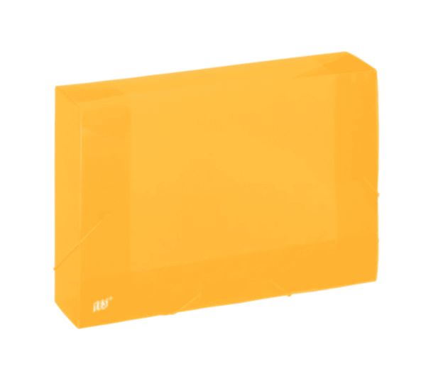PASTA YES PLAST TRANSP A4 50MM - AMARELO