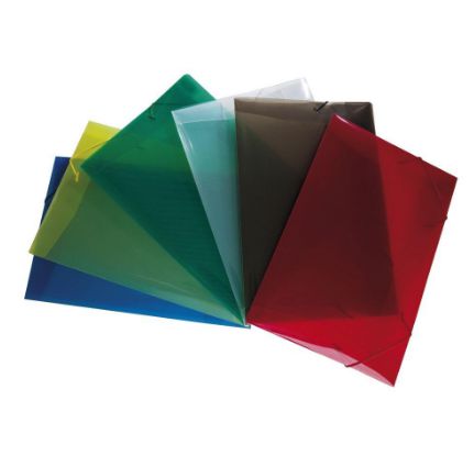 PASTA DELLO A4 PLAST TRANSP  LINE - CORES