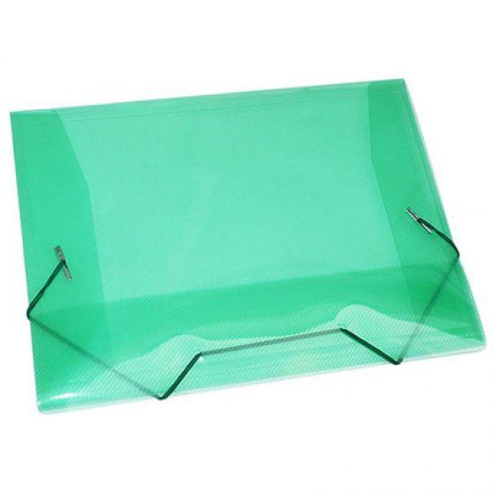 PASTA ACP PLAST TRANSP A5 - VERDE 1020