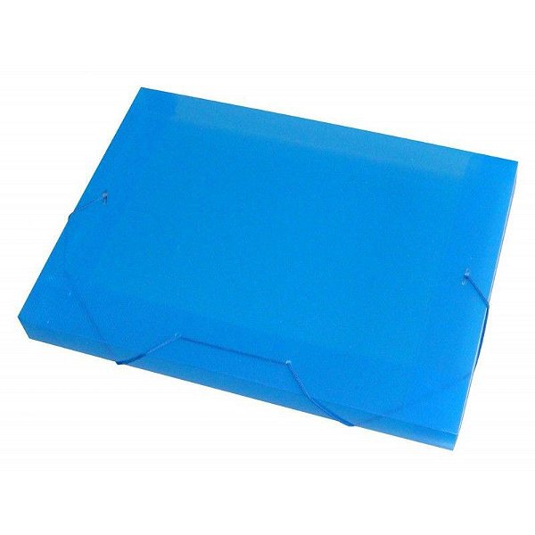 PASTA ACP PLASTICA FC OFICIO 20MM - AZUL