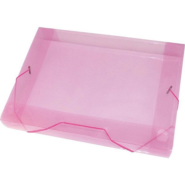 PASTA ACP PLASTICA FC OFICIO 30MM - ROSA
