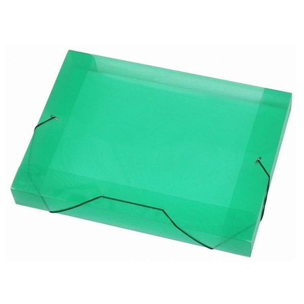 PASTA ACP PLASTICA FC OFICIO 30MM - VERDE