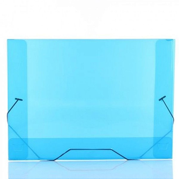 PASTA ACP PLASTICA FC OFICIO 40MM - AZUL