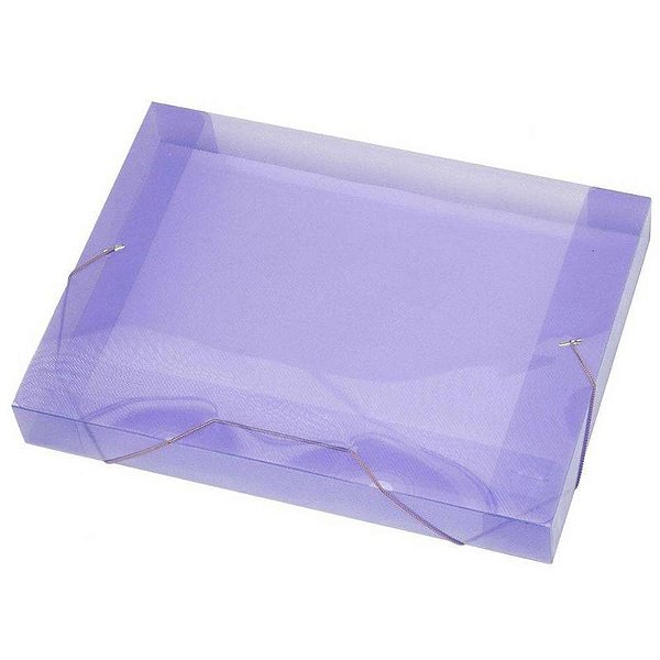 PASTA ACP PLASTICA FC OFICIO 40MM - LILAS