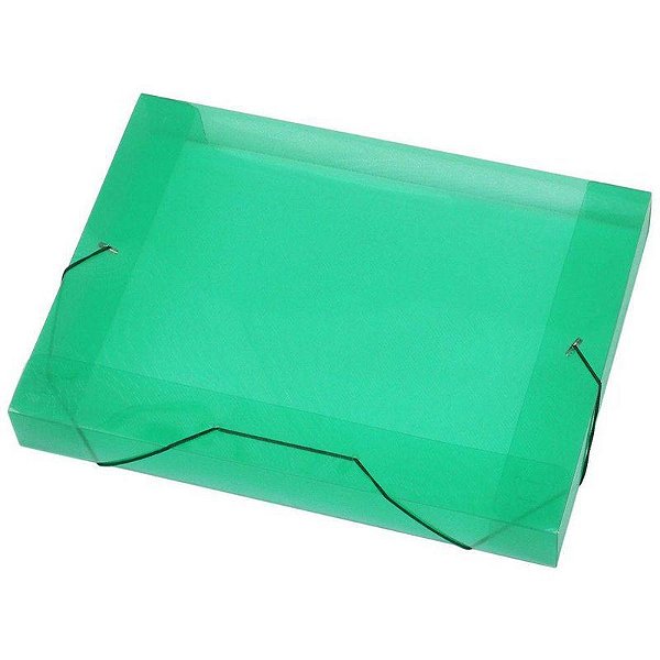 PASTA ACP PLASTICA FC OFICIO 40MM - VERDE