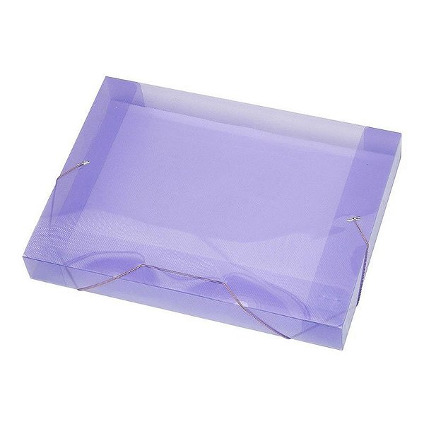 PASTA ACP PLASTICA FC OFICIO 55MM - LILAS