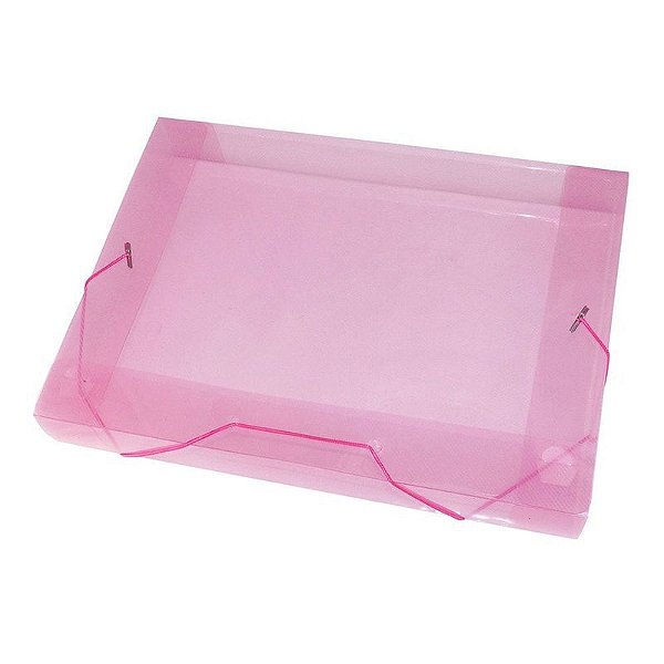 PASTA ACP PLASTICA FC OFICIO 55MM - ROSA