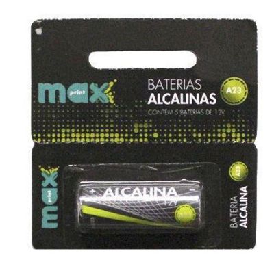 BATERIA MAXPRINT ALCALINA A23 - 12V UNIDADE
