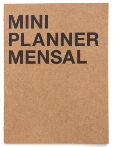 PLANNER MENSAL A6 CICERO KRAFT - 28PAG