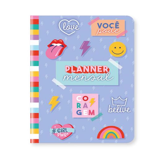 PLANNER MENSAL FLEX PL20 CARTOES GIGANTES