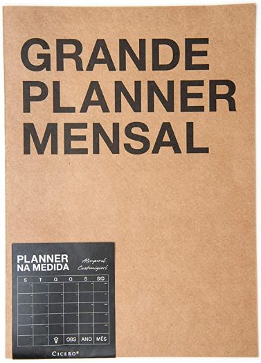 PLANNER PERMAMENTE A3 CICERO MENSAL - KRAFT