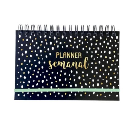 PLANNER SEMANAL A5 ESPIRAL PS01 CARTOES GIGANTES