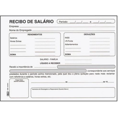 RECIBO SALARIO