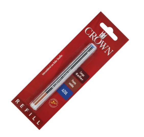 REFIL CROWN CANETA - AZUL CA 22007A