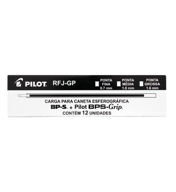REFIL PILOT CANETA RFJ-GP 1.0 - PRETO