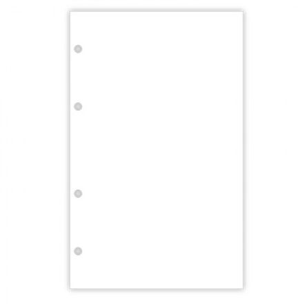 REFIL PLANNER A5 EM BRANCO OTIMA 30FLS