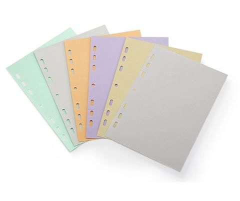 REFIL OTIMA PLANNER COLORIDO 20FLS  125X200MM - 7 FURACAO UNIVERSAL