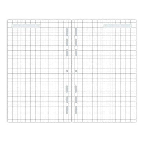 REFIL PLANNER MAXI 125X200MM QUADRICULADO - 30FLS