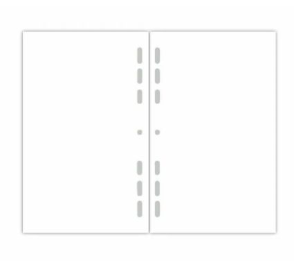 REFIL PLANNER MAXI 125X200MM SEM PAUTA - 30FLS
