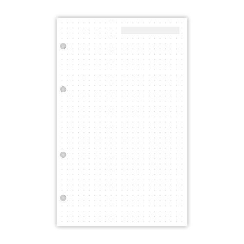 REFIL PLANNER MAXI PONTILHADO 125X200 4874-7