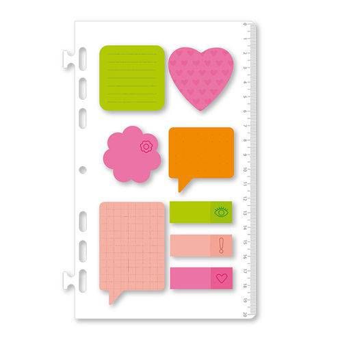 REFIL REGUA PLANNER MAXI G COLOR REF4891-4