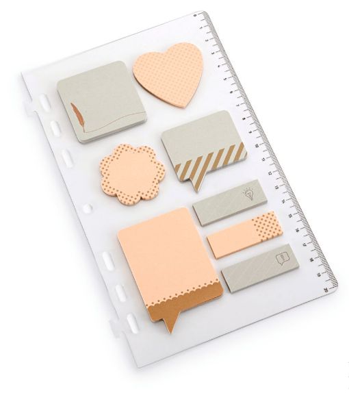 REFIL REGUA PLANNER MAXI G PASTEL REF4914-0
