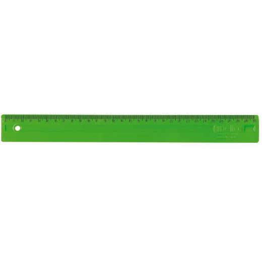 REGUA PLASTICA 30CM VERDE - DELLO