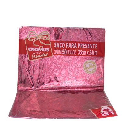 SACO DE PRESENTE EXTRA CROMUS G (POR UNIDADE)