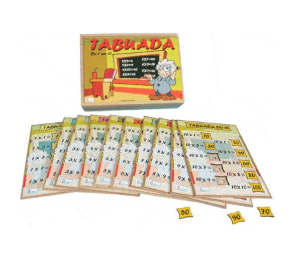TABUADA DO 01 AO 10
