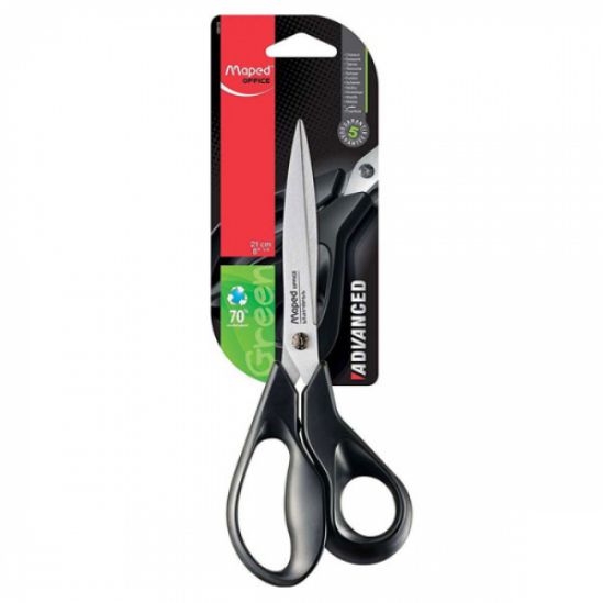 TESOURA GRANDE MAPED ADVANCED GREEN 21CM