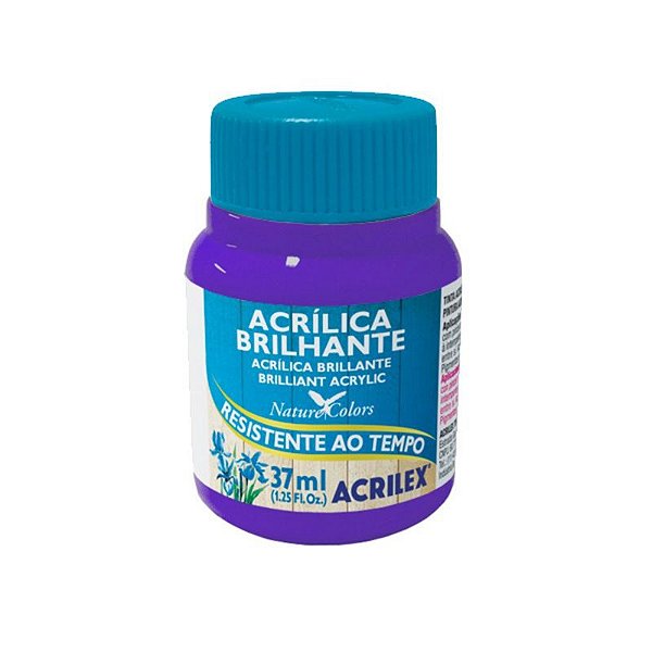 TINTA ACRILICA BRILHANTE 37ML - VIOLETA 516