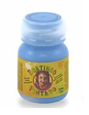 TINTA FACIAL ROSTINHO PINTADO 20G - AZUL