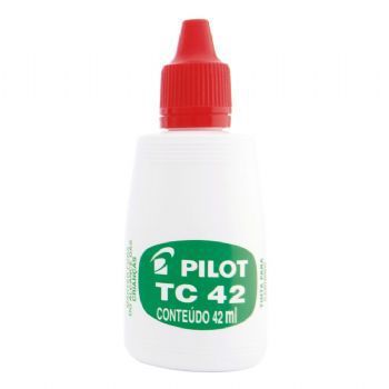 TINTA PARA CARIMBO 42 ML VERMELHA