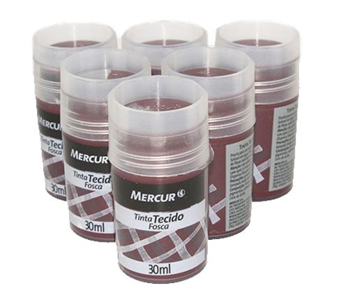 TINTA TECIDO 30ML MERCUR - UVA 011