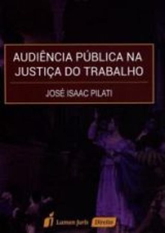 AUDIENCIA PUBLICA NA JUSTICA DO TRABALHO