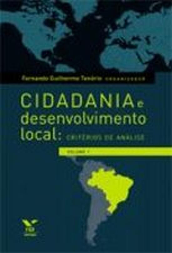 CIDADANIA E DESENVOLVIMENTO LOCAL - VOLUME 1