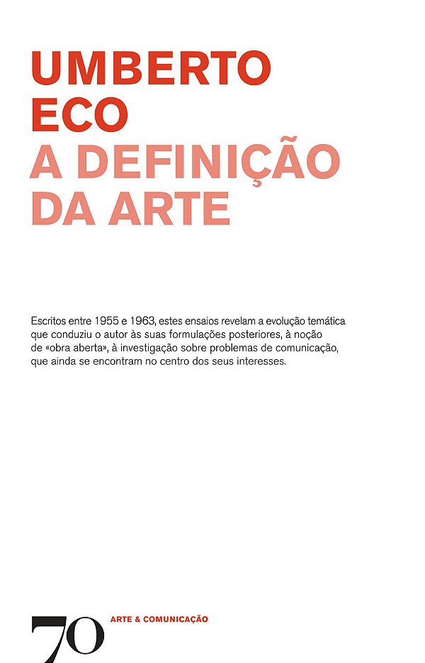 DEFINICAO DA ARTE