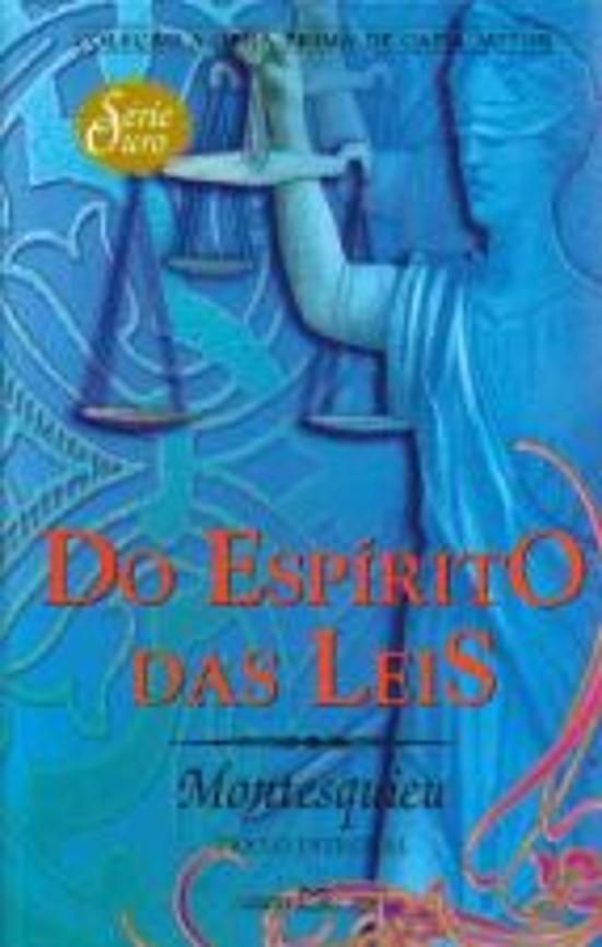 DO ESPIRITO DAS LEIS - SERIE OURO 9