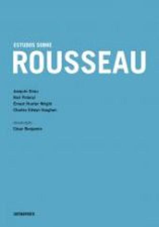 ESTUDOS SOBRE ROUSSEAU