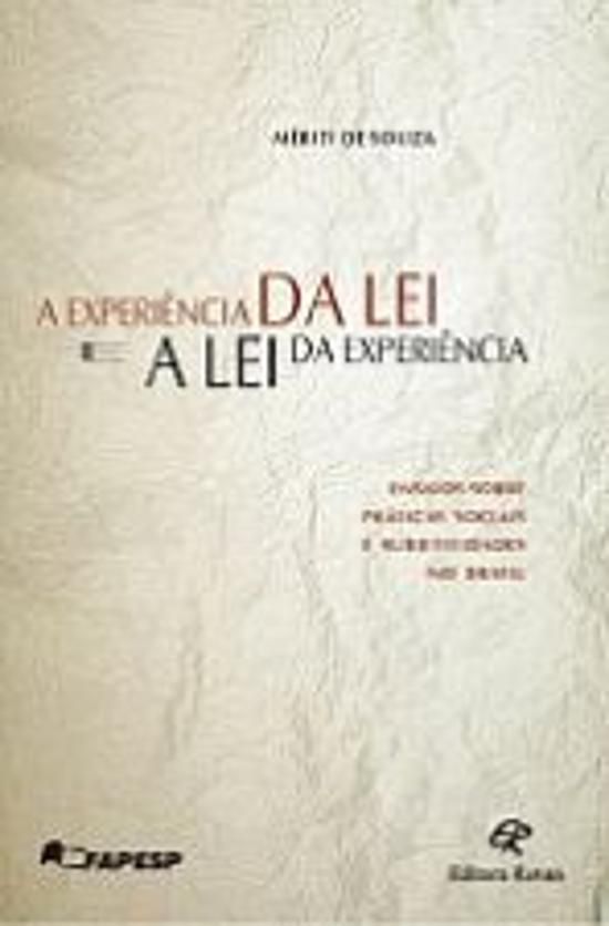 EXPERIENCIA DA LEI E A LEI DA EXPERIENCIA, A - ENS