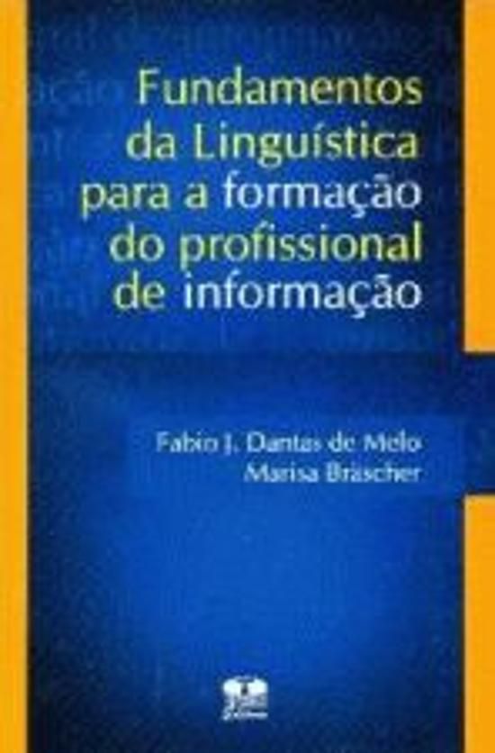 FUNDAMENTOS DE LINGUISTICA PARA A FORMACAO DO PROF