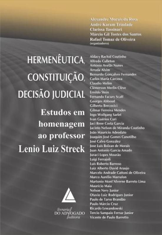 HERMENEUTICA, CONSTITUICAO, DECISAO JUDICIAL