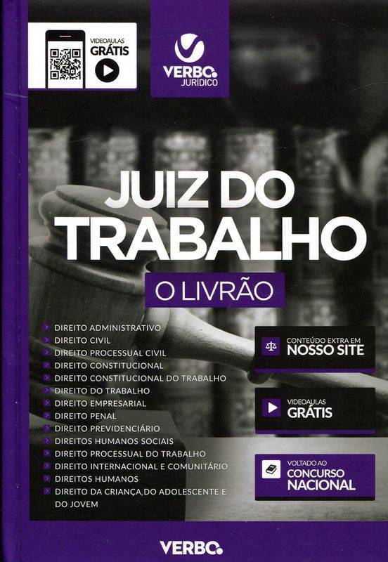 JUIZ DO TRABALHO - LIVRAO
