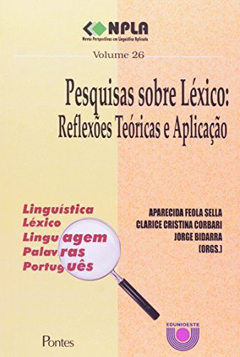 PESQUISA SOBRE LEXICO - REFLEXOES TEORICAS E APLIC