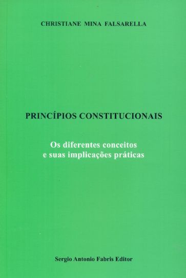 PRINCIPIOS CONSTITUCIONAIS - OS DIFERENTES...